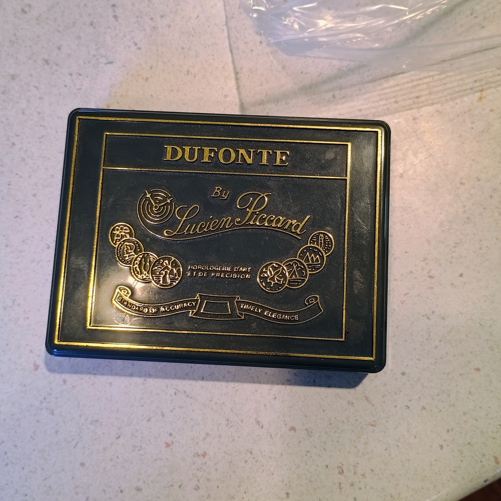 Lucien Piccard Black and Gold Accent Box